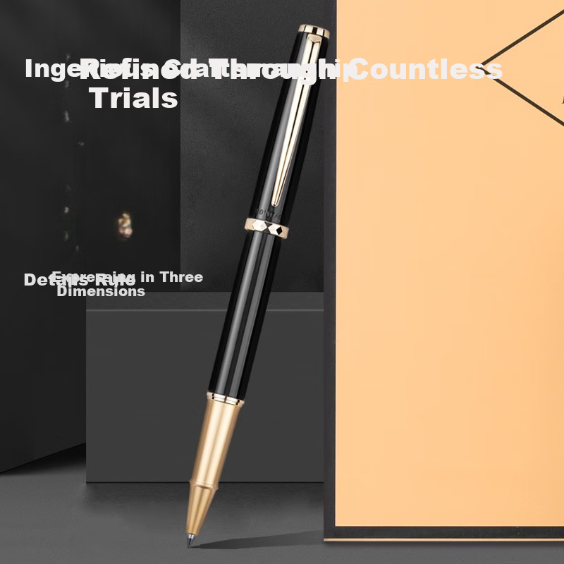 MONTAGUT [Best-Selling Product] Signature Pen, Business Office Pen for Men And Women, Gift, Lingzhi Series M303 Black Signature Pen 0.5mm