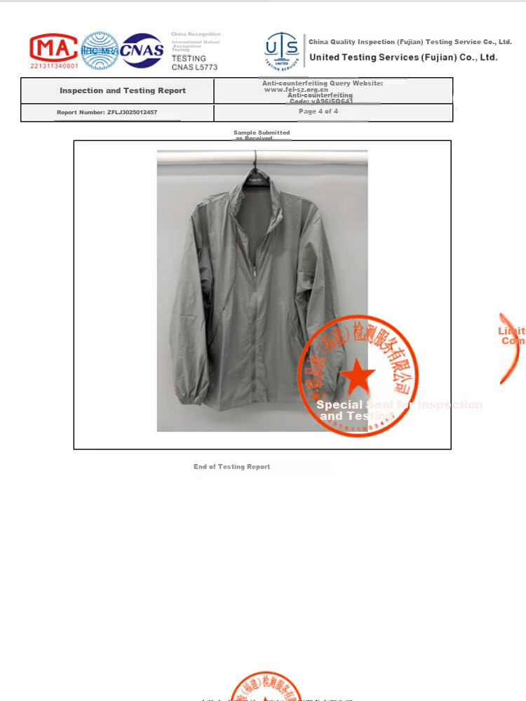 JEEP SPIRIT Men's Sun Protection Jacket, Summer Outdoor Ice-Cool Breathable Long-Sleeve Lightweight Coat, Skin-Friendly Outerwear, Gray, XL 10