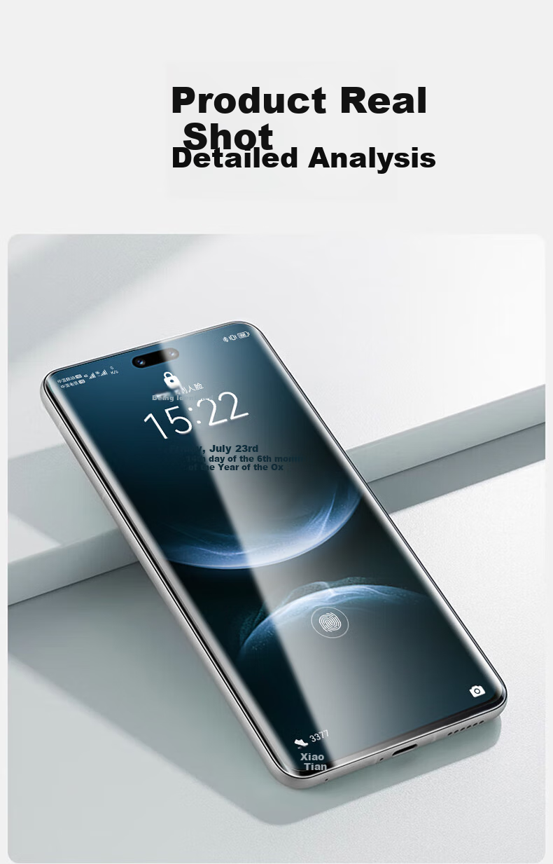 DIVI [Value Pack of 2] Screen Protector for Huawei Nova14Pro, Curved Full Coverage Soft Film for Nova14Pro, HD Anti-Fingerprint Smooth Non-Tempered Glass Film 14