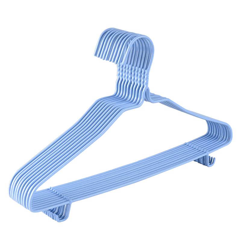 Jingjiayi Clothes Hangers, Non-Slip And Seamless, for Adults, Home Use, Thickened And Widened, Large Size, Coat Hangers, 45cm, 10 Pieces