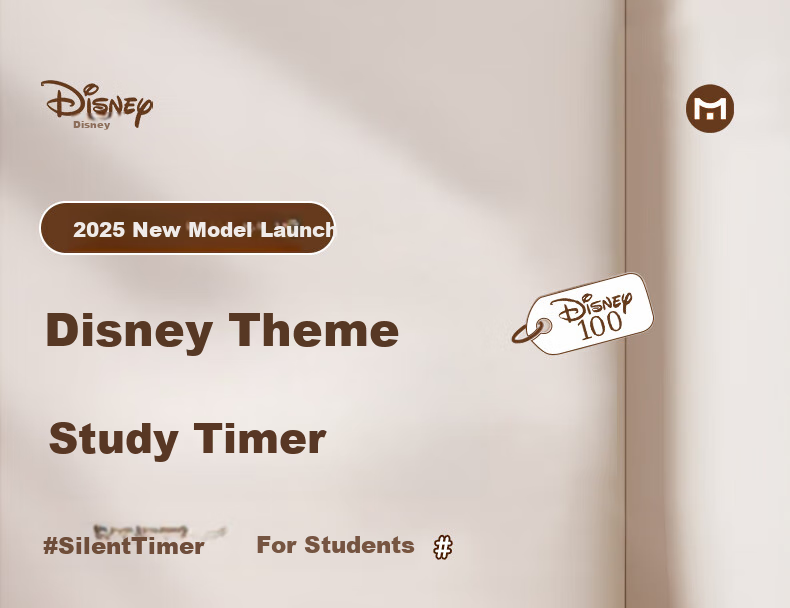 Timess Disney Collaboration Visual Timer, Student Time Management Tool, Kitchen Cooking Electronic Timer, Live Streaming Timer, Back to School 1