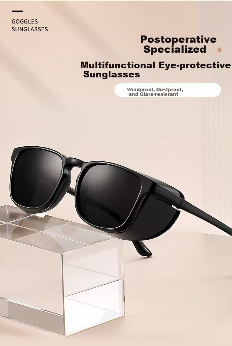 AMORAYS Sunglasses for Men And Women, Suitable for Myopia, Cataract Surgery Recovery, And Lasik Surgery, Polarized UV Protection Goggles 1
