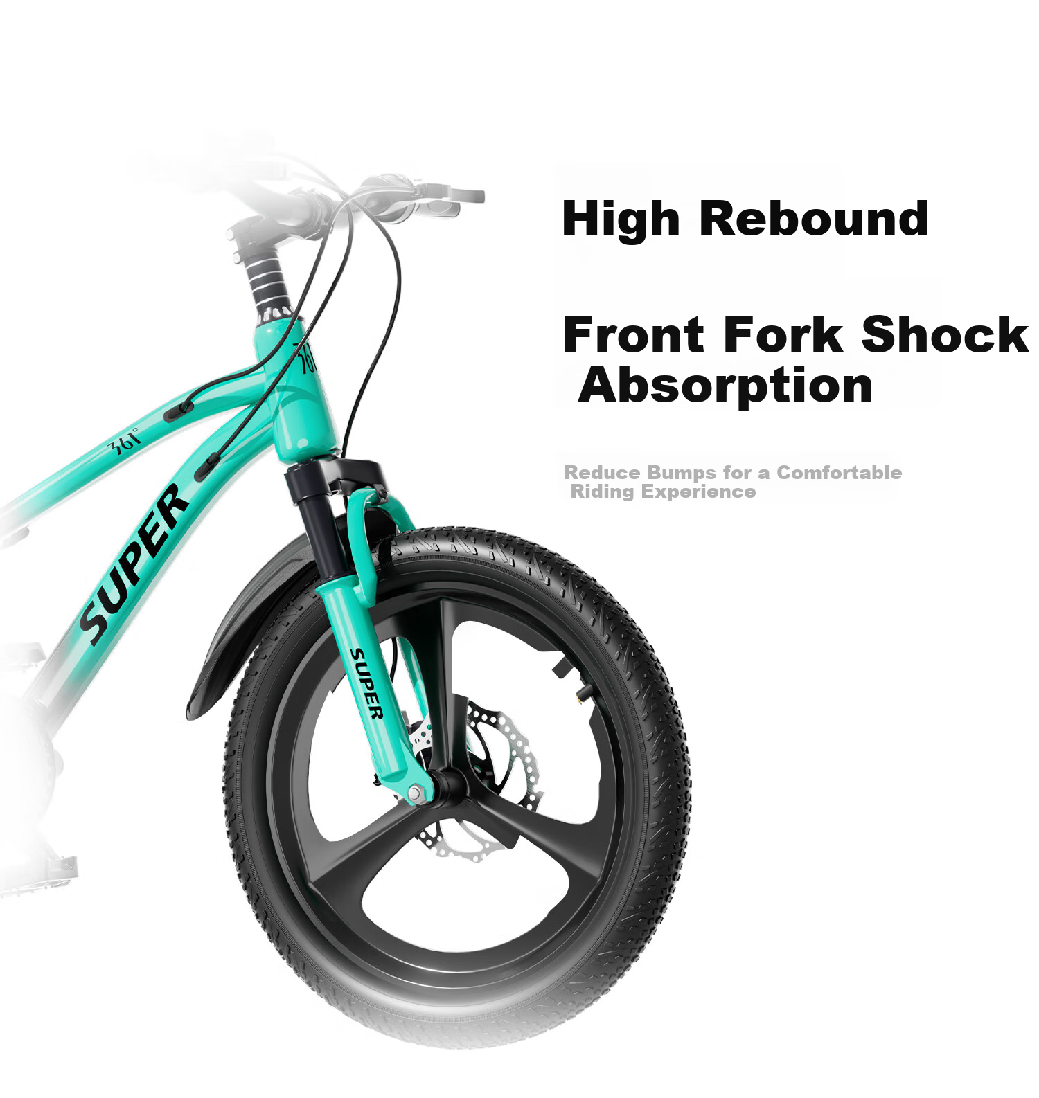 361° Children's Bicycle for Ages 6-10, Student Bike, Bicycle for Older Kids And Children, Mountain Bike 9