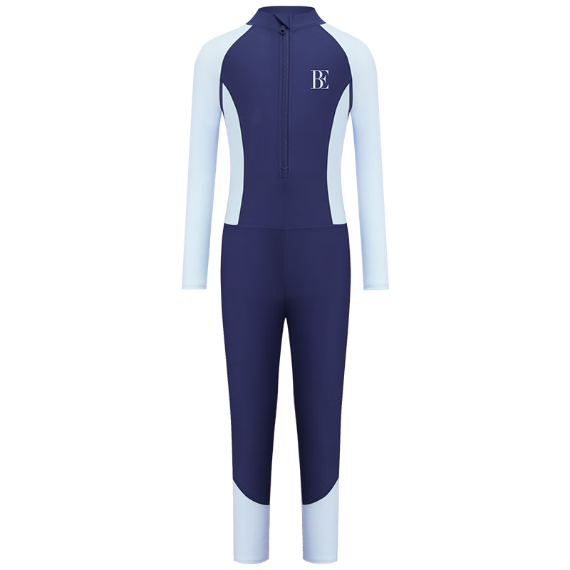 BALNEAIRE Children's One-Piece Swimsuit with Long Sleeves And Pants, Sun Protection, Sports, Beach, Outdoor Swimming Specialized 260186
