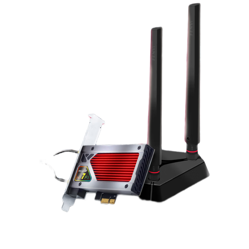 Fenvi WiFi7 Gaming PCIe Wireless Network Card BE200 Gigabit Dual-Band 5G/6G Desktop Internal WiFi Receiver High-Speed Bluetooth 5.4