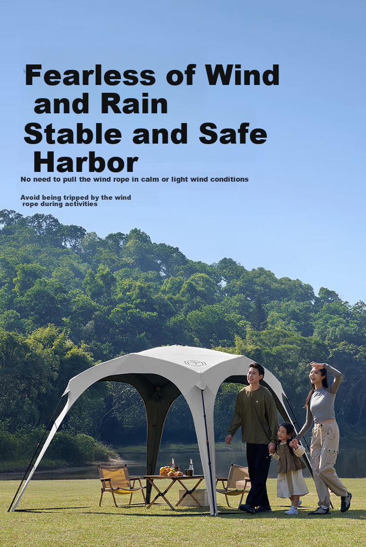 JD Jingzao Lanshan Automatic Quick-Open Dome Canopy Exclusive Removable Full Fabric Door Curtain 10