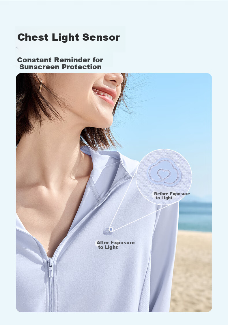 PurCotton Sun Protection Jacket [Knitted Breathable Cool-Feeling] Men's And Women's Sun Protection Clothing Couple Outerwear 19