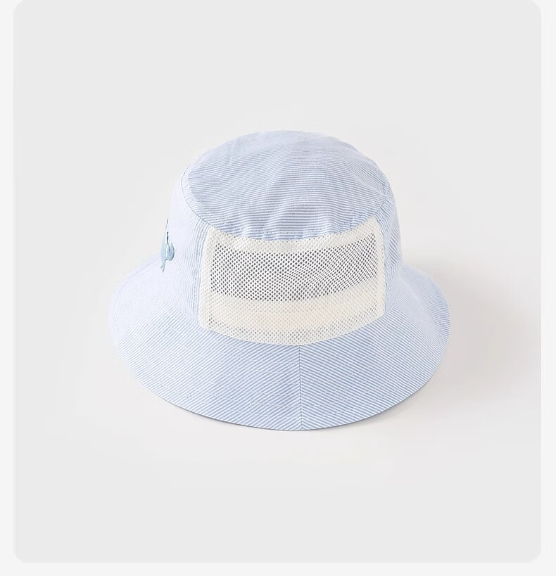 David Bella Kids Breathable Boys Striped Bucket Sun Hat Fisherman Cap 8