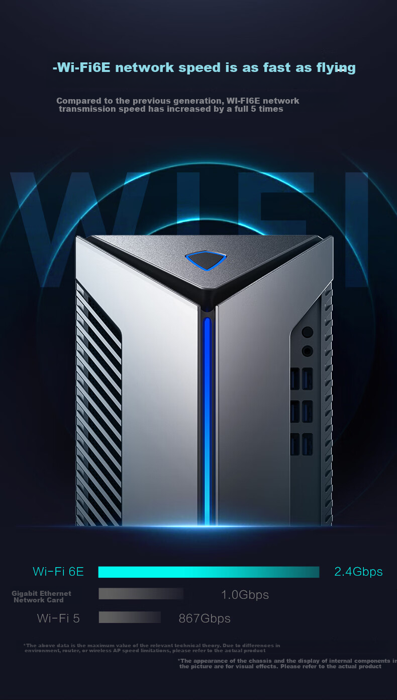 MACHENIKE Dawn S Office And Commercial High-Performance Compact Gaming Desktop Computer (I5-14400F, 16GB RAM, D5 SSD, RTX5060) 7