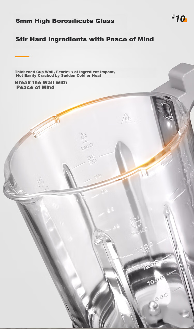 SUPOR Low-Noise Blender, Non-Coated, Detachable And Easy to Clean, Home Automatic Soy Milk Maker without Cooking, 1.75L Multifunctional Food Processor for Grains And Cereals, SP910R 18