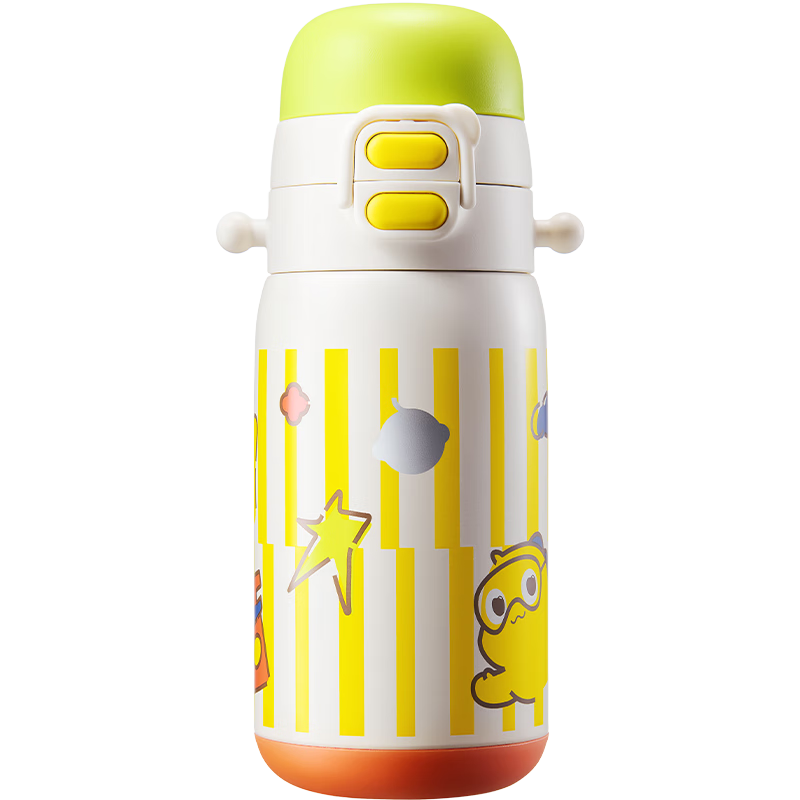 Babycare Children's 3-in-1 Insulated Water Bottle Straw Cup 316L Stainless Steel for Kids 3-6 Years Old