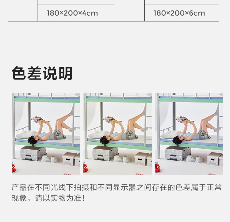 Linshishenghuo Memory Foam Mattress, Tatami Soft Pad, Sponge Mat, Dormitory Student-Specific Bedding, 90*190*6cm 24