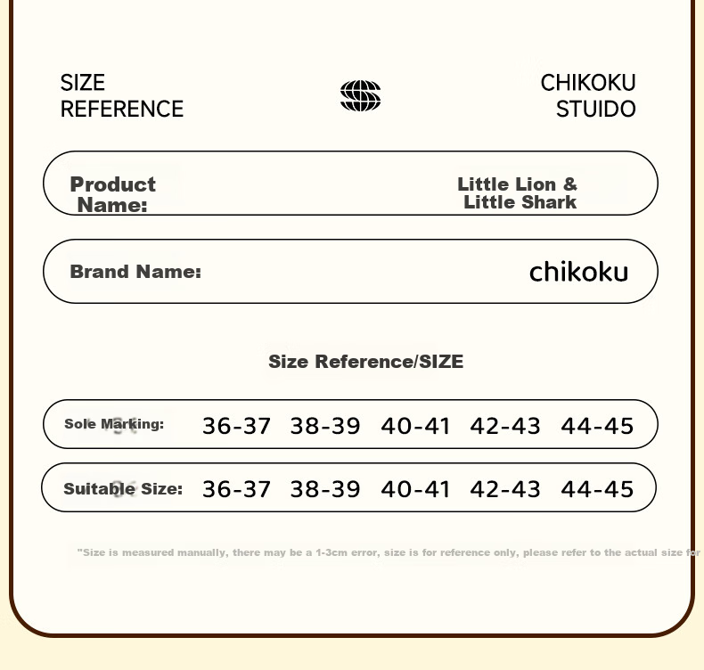 Chikoku Lion Shark Cute Cartoon Slippers, Women's Summer Home Use, Thick-Soled Comfortable Soft-Bottomed, Couples' Home Sandals for Me 21