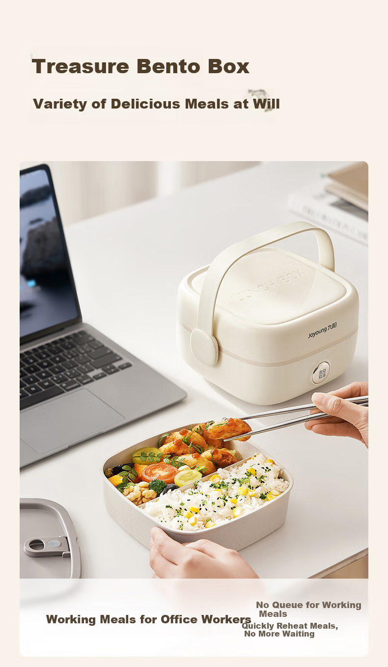 Joyoung Electric Lunch Box, Heated Food Container, Insulated Lunch Box, Heatable Office Meal Warmer, Heating Lunch Box for Office Workers, F10H-FH200 5