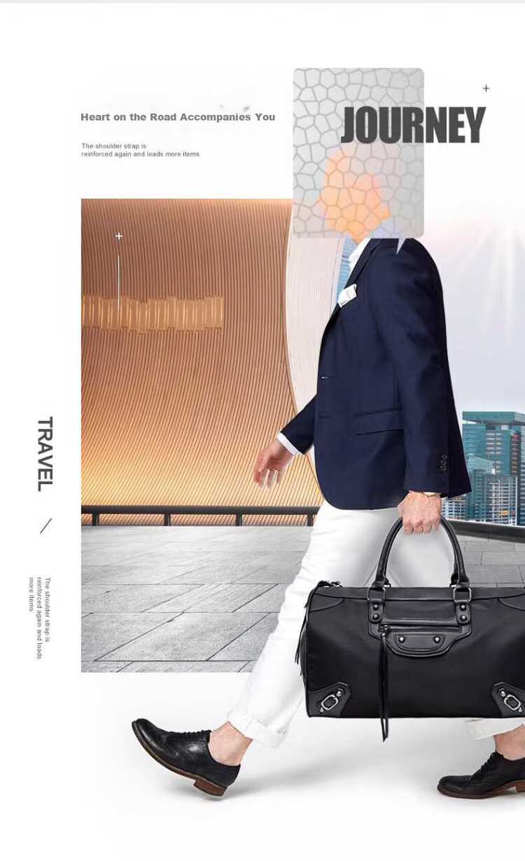 CARTELO Large Capacity Travel Bag for Men And Women, Business Luggage Bag, Sports Fitness Bag, Gift for Husband Or Father 12
