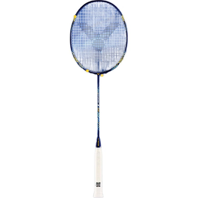 Ракетка для бадминтона VICTOR Shengli Xiaogui Jian Shengji Version Tianlong All-Carbon Offensive Single Racket TK-CM Midnight Blue, 4U Strung Racket, 26 Pounds