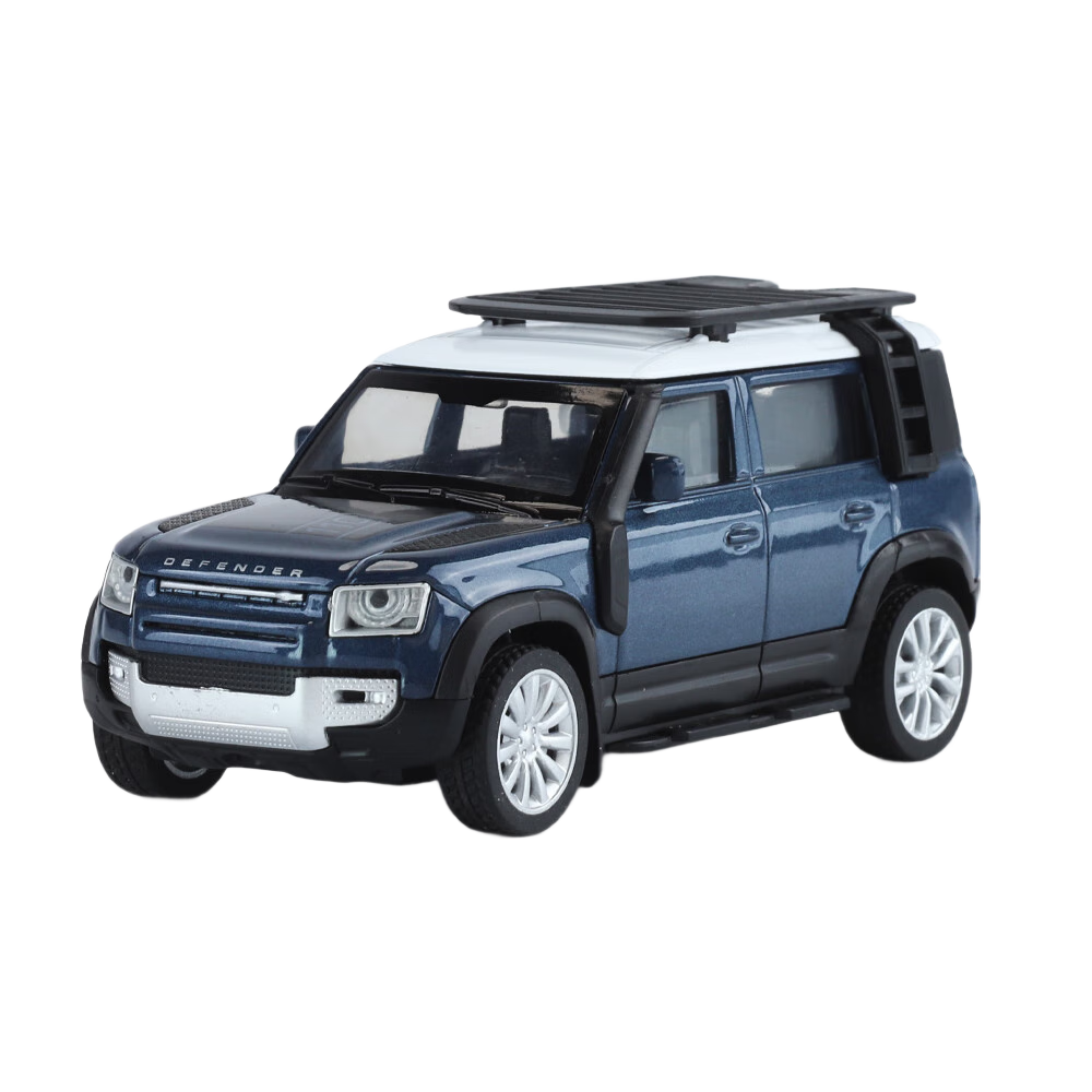 Black Mamba 1:43 Land Rover Defender Alloy Car Model Collectible Large Gift Children's Toy