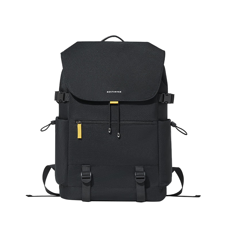 BOSTANTEN Men's Backpack Large Capacity 16-inch Laptop Bag Trendy Student School Bag for Men and Women