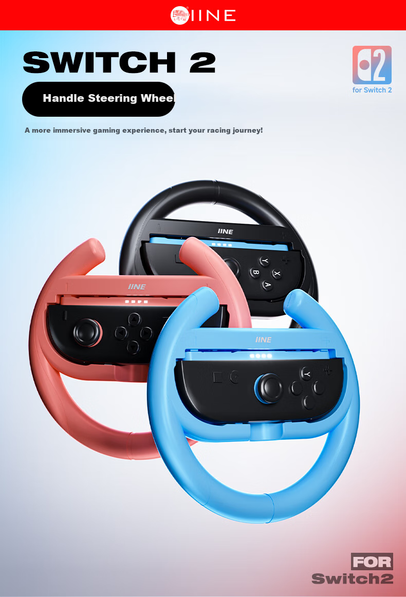 Liangzhi Compatible with Nintendo Switch Joy-Con Controller, Specialized for Switch 2, Blue And Orange Color, NS2 Dedicated Motion Sensor Accessory L1081 1