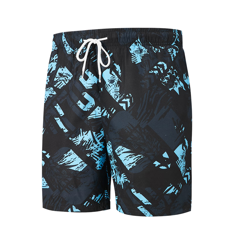 Li-Ning Men's Quick-Dry Beach Shorts, Water-Friendly Swim Trunks, 2026 New Style Men's Anti-Embarrassment Summer Surfing Swim Shorts, Boxer Briefs