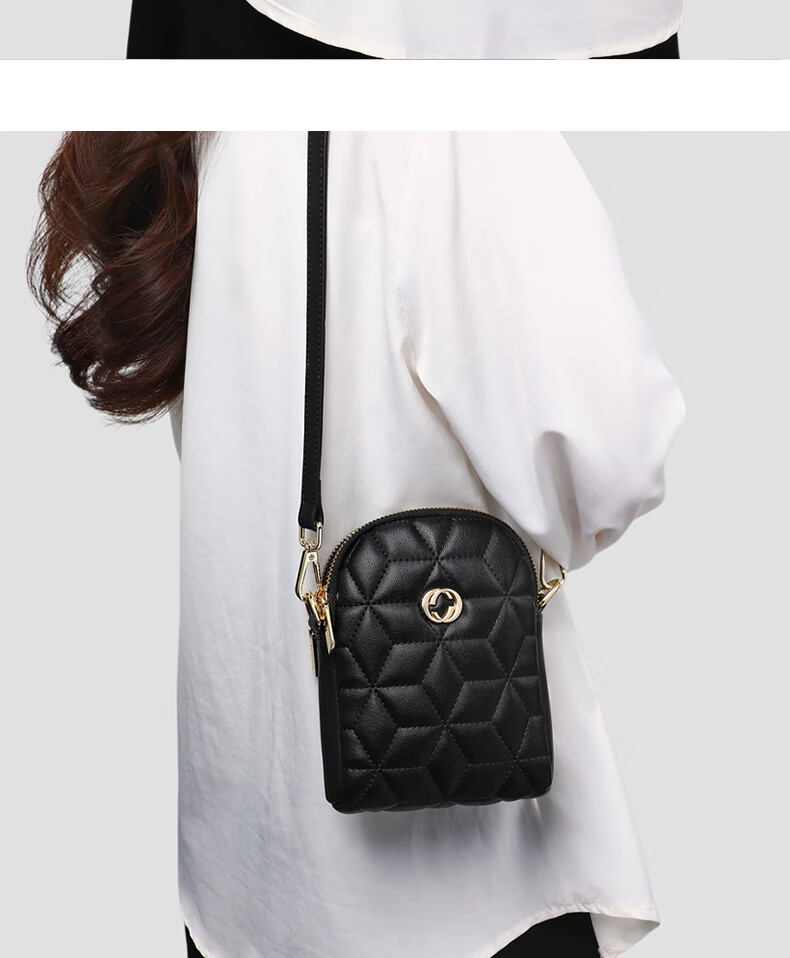 Aiqinghai Leather Crossbody Bag for Women, Versatile Luxury Brand Handbag, Practical Birthday Mother's Day Gift for Mom 2