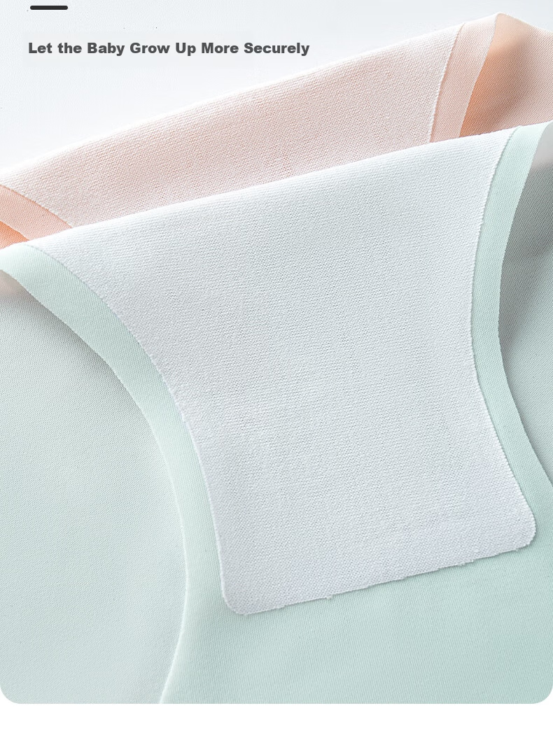 LangSha Children's Underwear, Girls' Ice Silk Thin Summer Triangle Panties, Antibacterial Seamless Breathable Solid Color Developmental Shorts for Older Childre 9