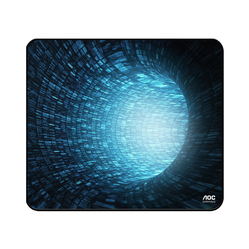 AOC Waterproof Mouse Pad Medium Size 460*400*4mm Waterproof Wear-Resistant Smooth Computer Accessory Gaming Desk Pad G22M/93 Light Tunnel