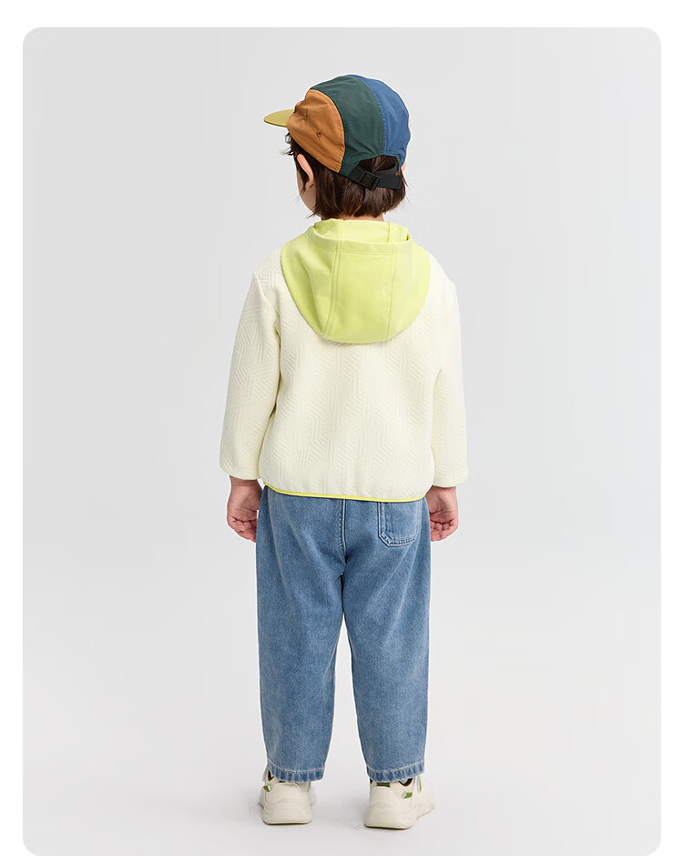 BALABALA BalaOne Baby Hooded Sweatshirt, for Boys And Girls, Autumn Outdoor Wear, Loose-Fitting Top 11