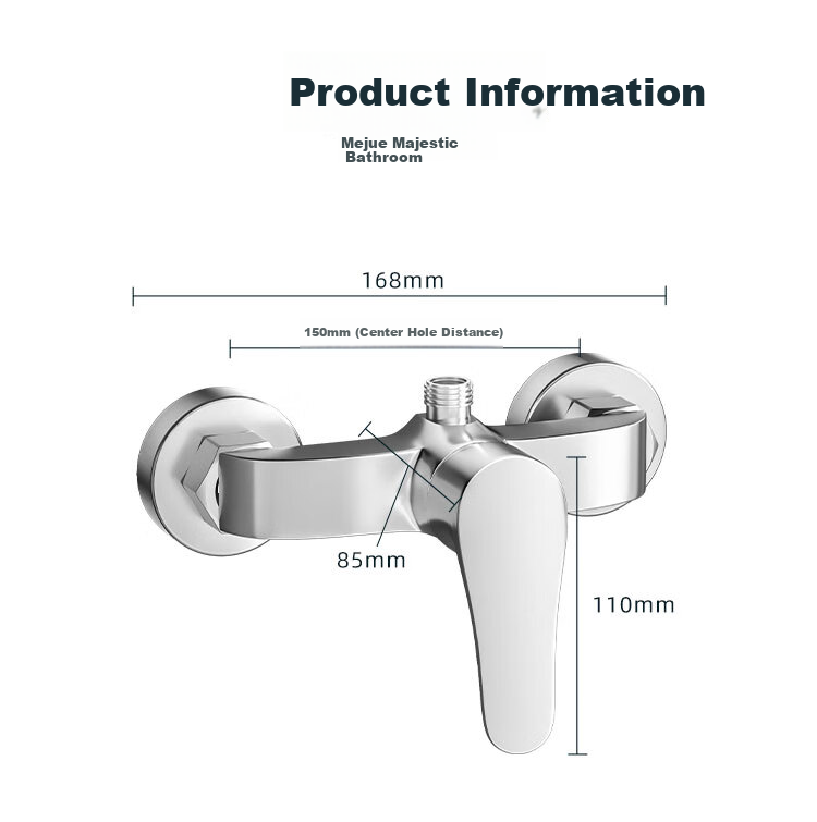 MEJUE Shower Faucet, Bathroom Hot And Cold Mixing Valve, Brass Thickened Concealed Installation, Shower Switch, Mixing Valve Z-013182 4