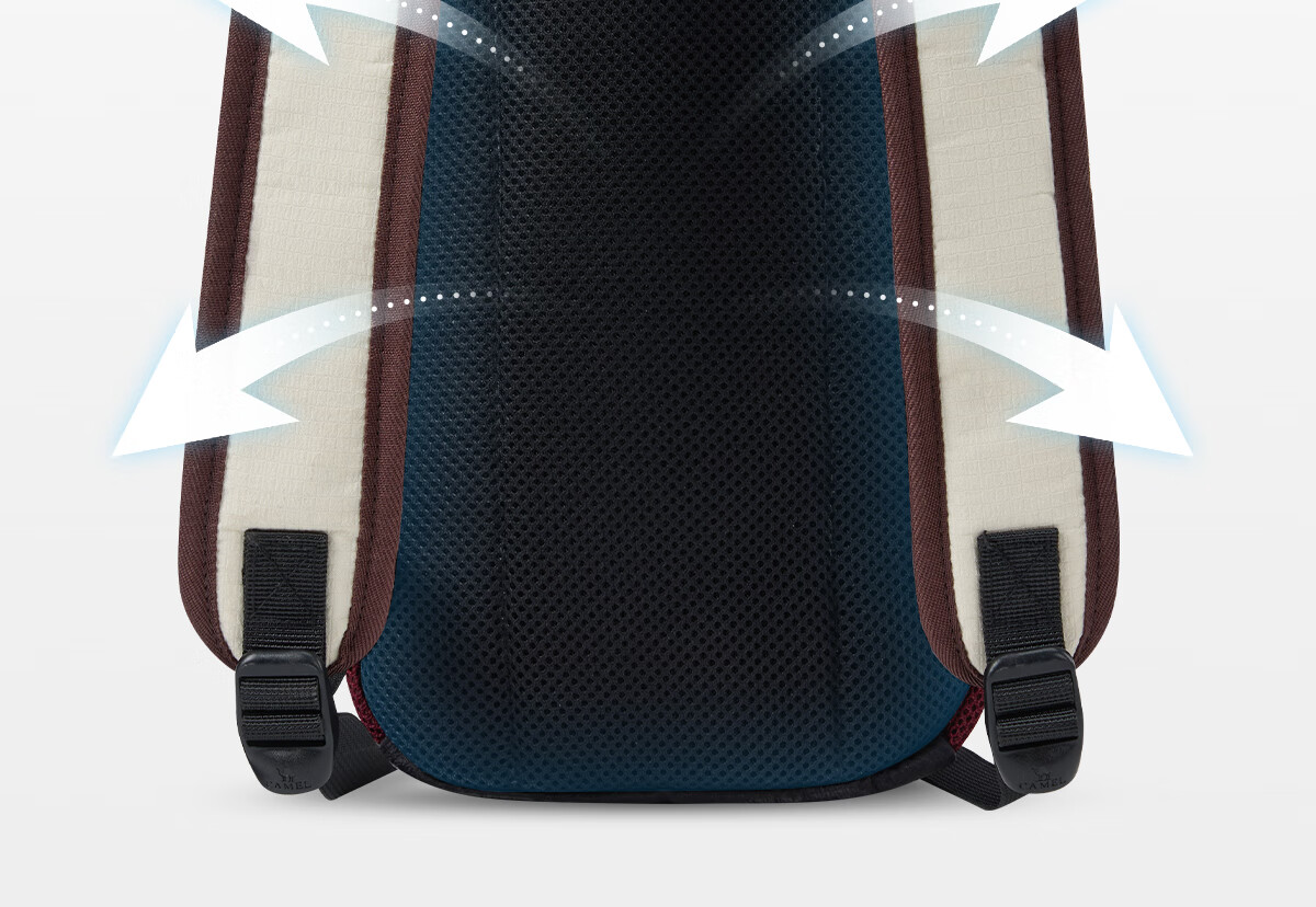 CAMEL Commuter Casual Backpack, Travel Lightweight Bag, Laptop Bag, Hiking Backpack 575B741036, Twilight Purple 15