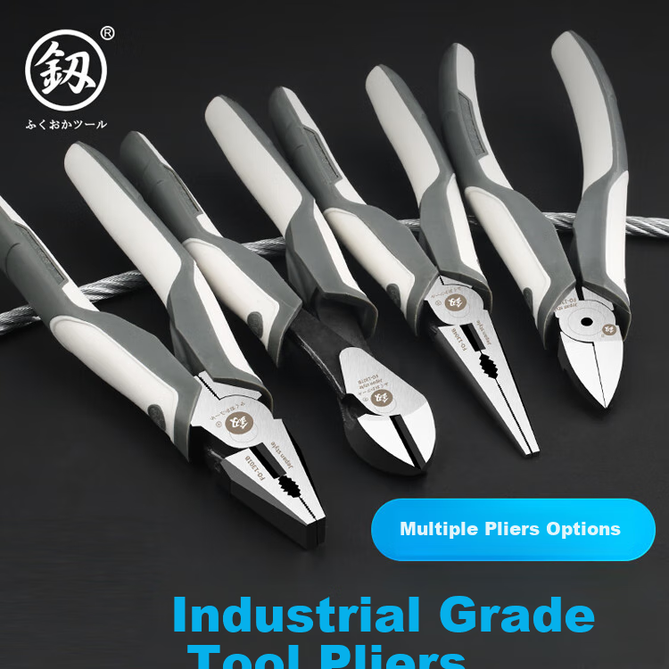 Jian Fukuoka Tools, Labor-Saving Multifunctional Wire Pliers, Tiger Pliers, Industrial-Grade Hand Pliers, 6 Inches 1