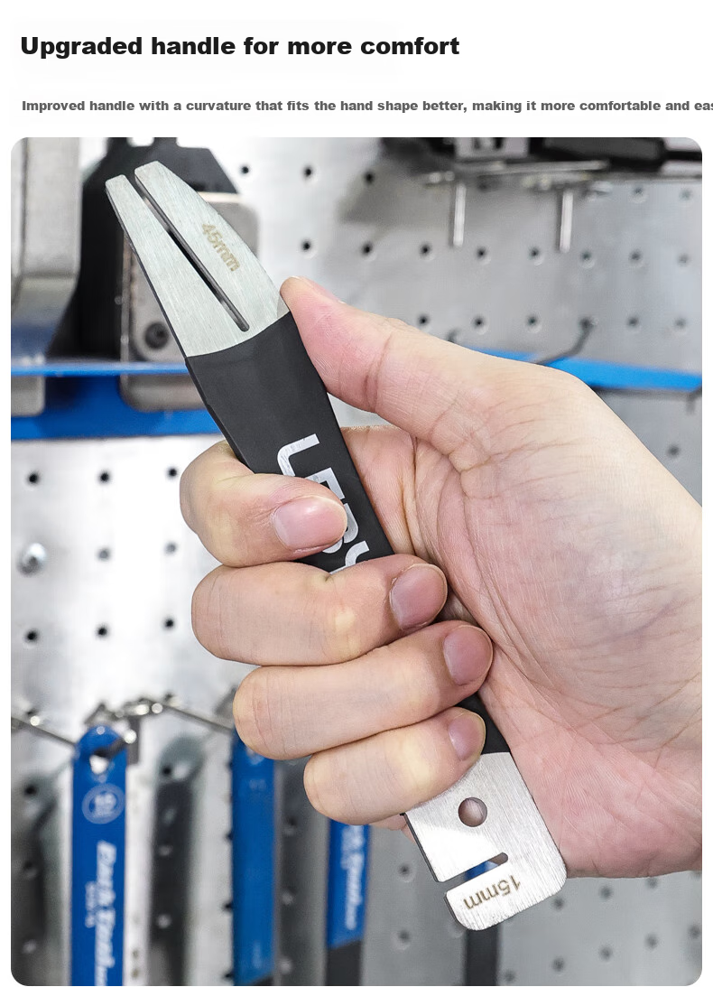 LEBYCLE Disc Brake Caliper Wrench, Bicycle Disc Brake Pad Repair Tool, Disc Gap Adjustment, Deformation Correction, Brake Adjustment Tool 4