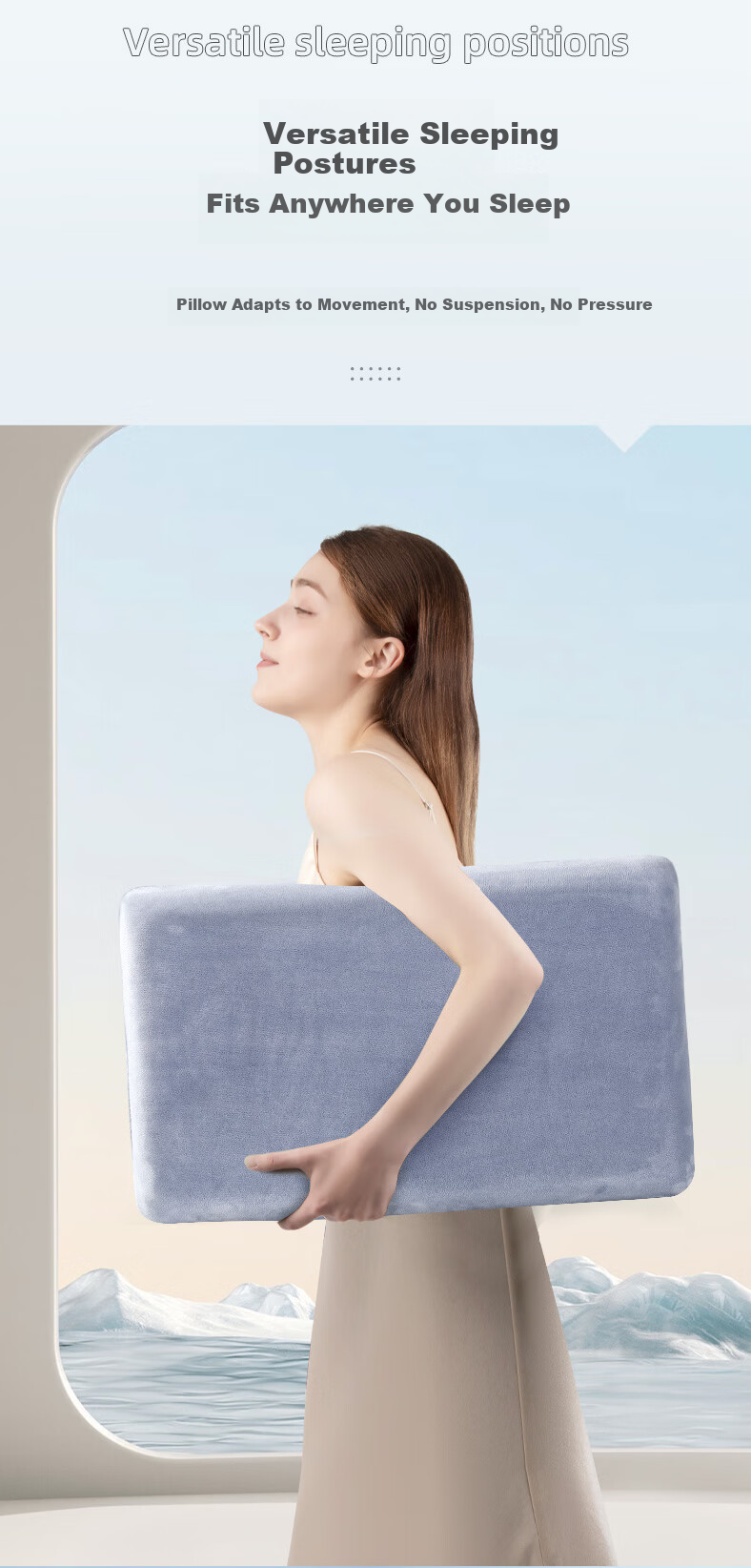 Aeromax Memory Foam Pillow, Deep Sleep Pillow, Cloud Comfort Hotel Pillow, Cervical Pillow, Pillow Core, Neck Protection, Sleeping Adult-Specific Pillow 11