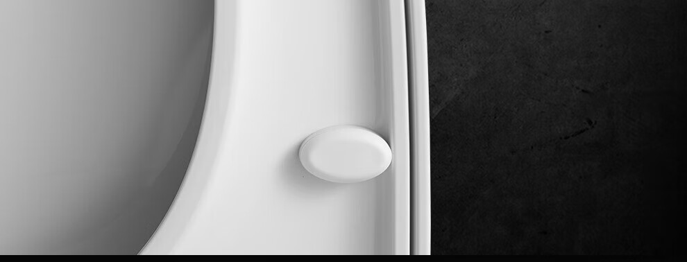 ARROW Universal Thickened Toilet Seat Cover for Home, Slow-Closing Old-Style Flush Toilet Ring AB1177-B 8