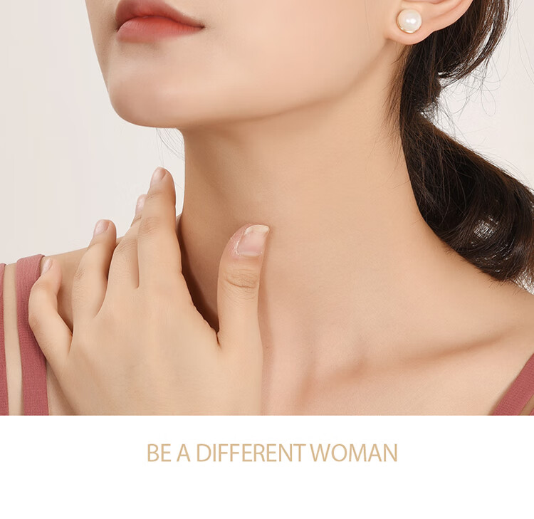 Dairuo Magnetic Stud Earrings for Women, Painless, Face-Slimming, Elegant Pearl-Like High-End Magnetic Earrings, Gift for Girlfriend 15