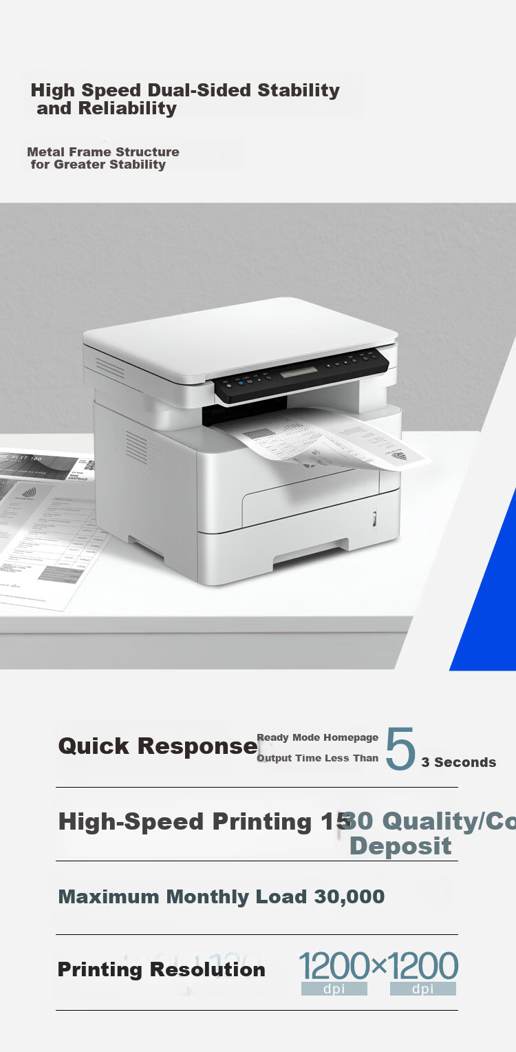 HP 323dnw Black And White Laser Printer Wireless Multifunctional Duplex Wired Network Printing Business Office Printer High-Capacity High-Speed Printing One-Year On-Site Service 4