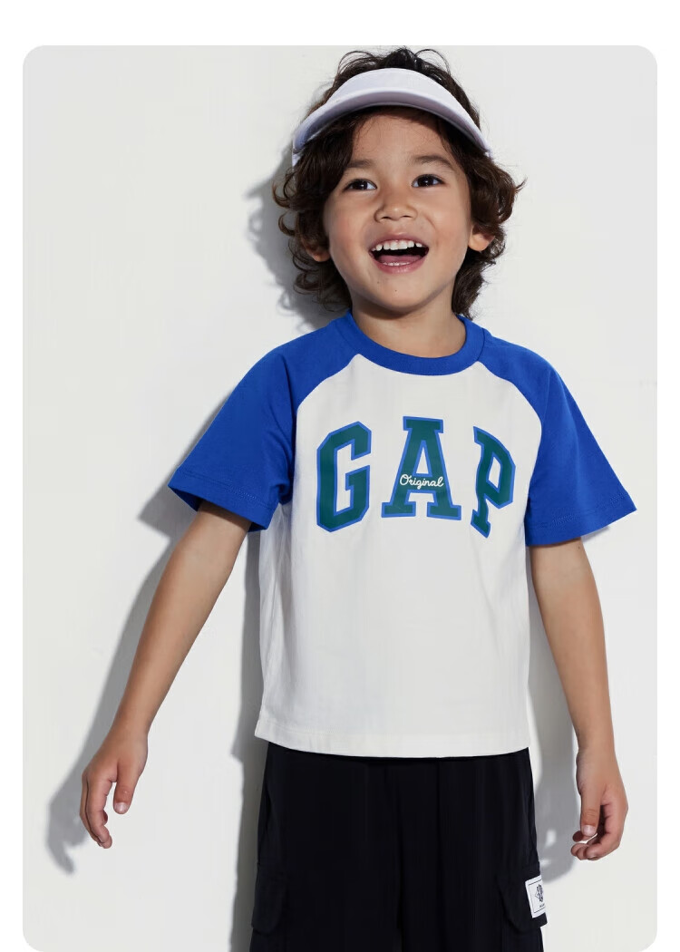 GAP Kids Unisex Summer Cotton Short Sleeve T-Shirt 838371 24