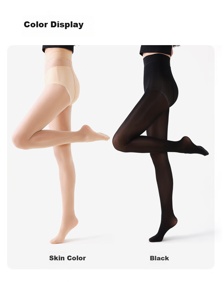 MiiOW Horse Oil Stockings for Women, 80D Thin Spring And Autumn Style, Sexy Anti-Snagging, 2026 New Model Bare Leg Effect, Pearl Pantyhose, 2 Pairs 15