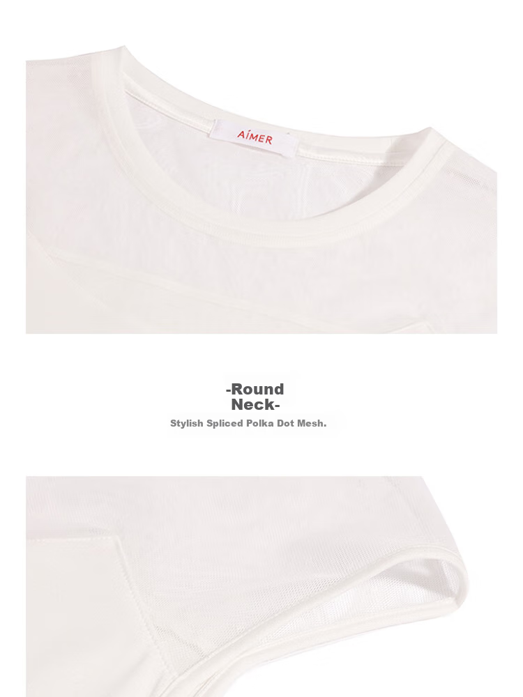 Aimer Women's Summer Modal Camisole Tank Top Undershirt AM725612 White 160 7