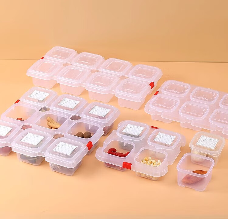 Danshi Zhiyuan Food Sampling Boxes Canteen Sample Containers Dish Sampling Fresh-Keeping Boxes 300ML 10 Pieces (Beijing Warehouse) 18