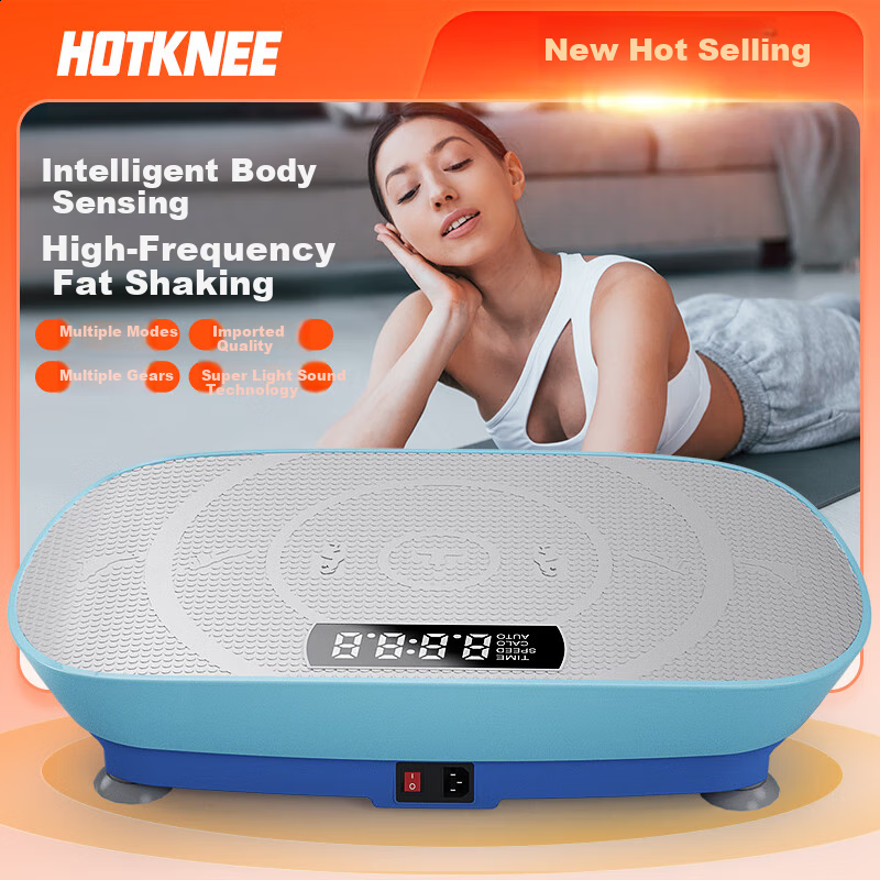 HOT KNEE Fat-Burning Machine, Vibration Slimming Device for Belly Fat Reduction, Shaker Machine, Lazy Person's Rhythm Machine, Weight Loss Equipment, Home Fitness Equipment