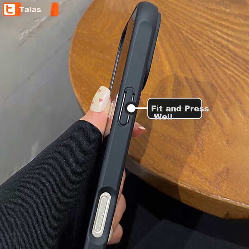Чехол Talasi для Apple iPhone 16 Pro, магнитный Skin-Feel, защита линз, силиконовый, матовый, прозрачный, противоударный