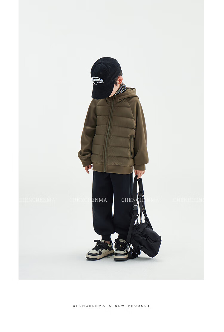 Chenchenma [Popcorn] Girls' Casual Pants, New Winter Style with Fleece Lining, Thickened All-In Warm Children's Joggers, 6837D 15