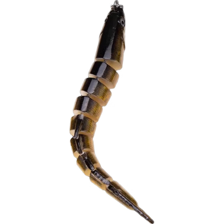 Xionghuo Lure Bait for Loach, Multi-Jointed Bionic Lure for Long-Distance Casting in Freshwater, Specially Designed for Bass, Mandarin Fish And Mandarin Fish, 9 Sections 10g
