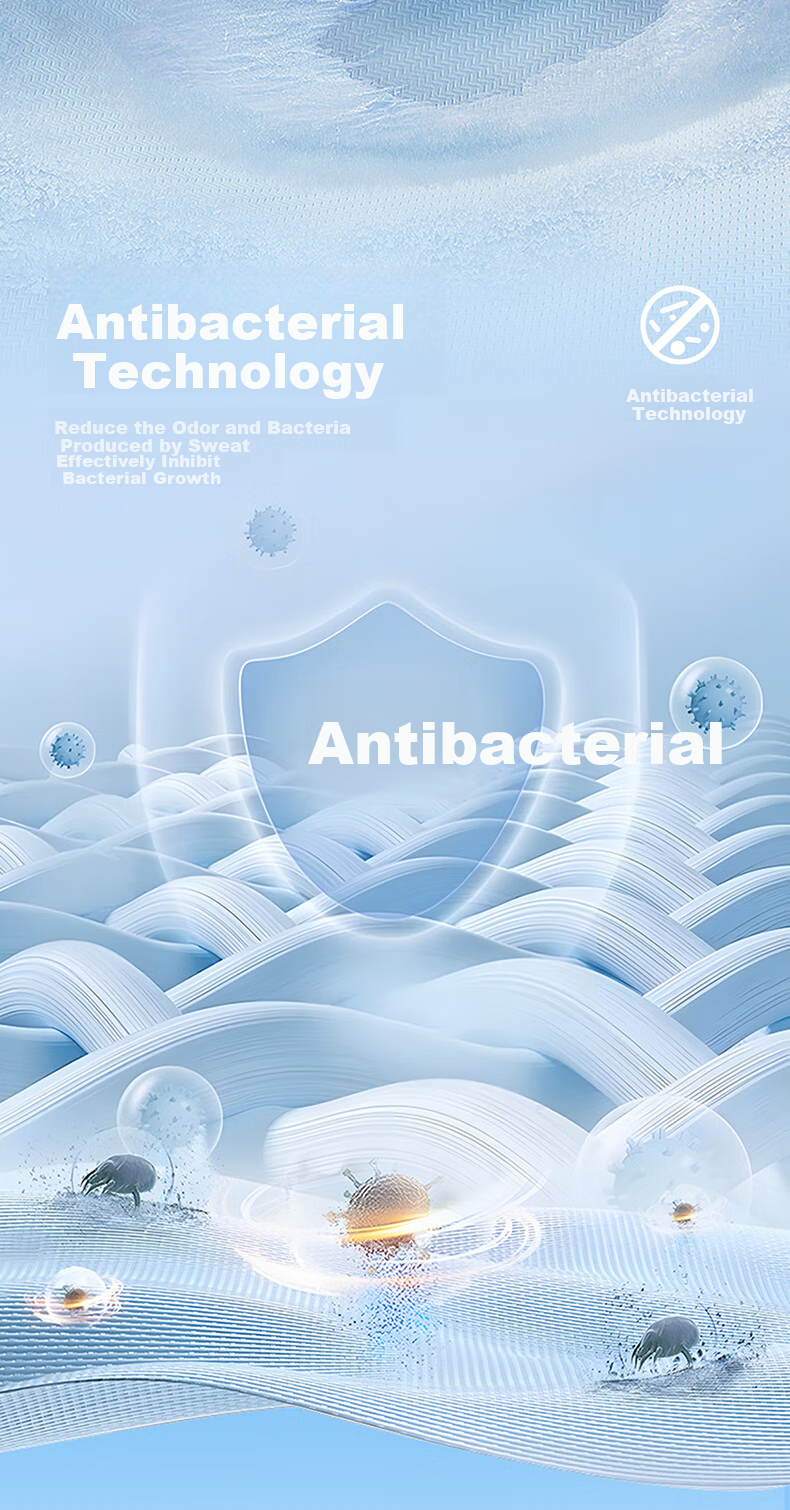 ERKE Women's Sports Casual Pants Autumn Ice-Feel Antibacterial Straight Loose Solid Color Outdoor Knit Trousers 4