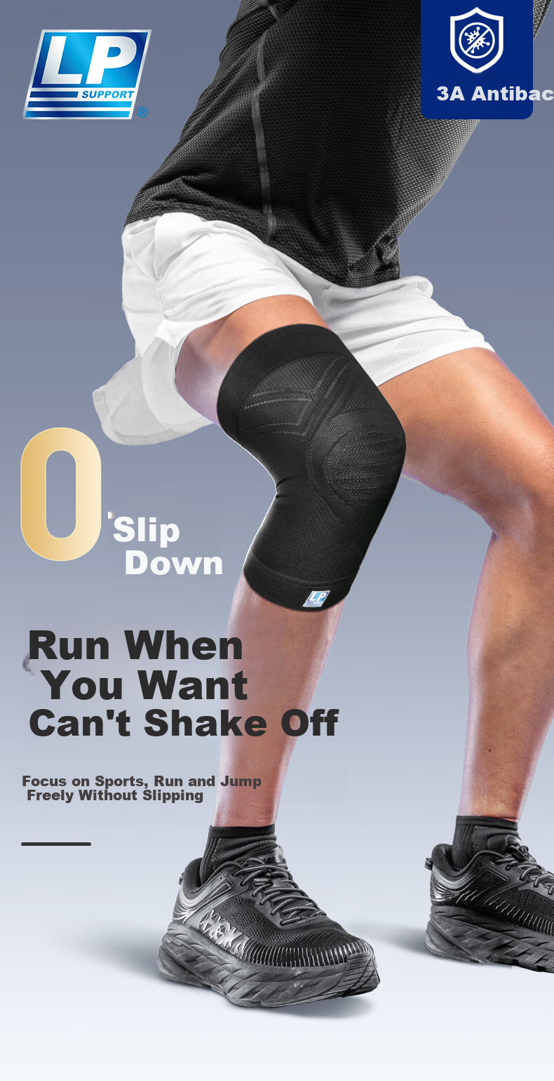 LP Sports Knee Brace for Arthritis Protection, Unisex Running Basketball Hiking Specialized Meniscus Support [One Pair] 1