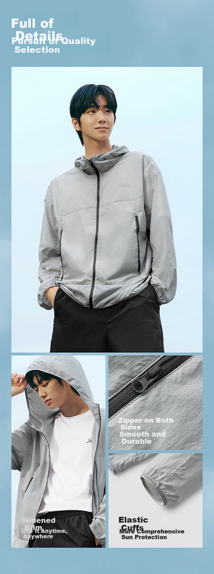 Semir Sun Protection Clothing for Men, UV-Resistant, Cool-Feeling, Triple-Protection Fishing Suit, Summer Style for Couples, 109325108102 13