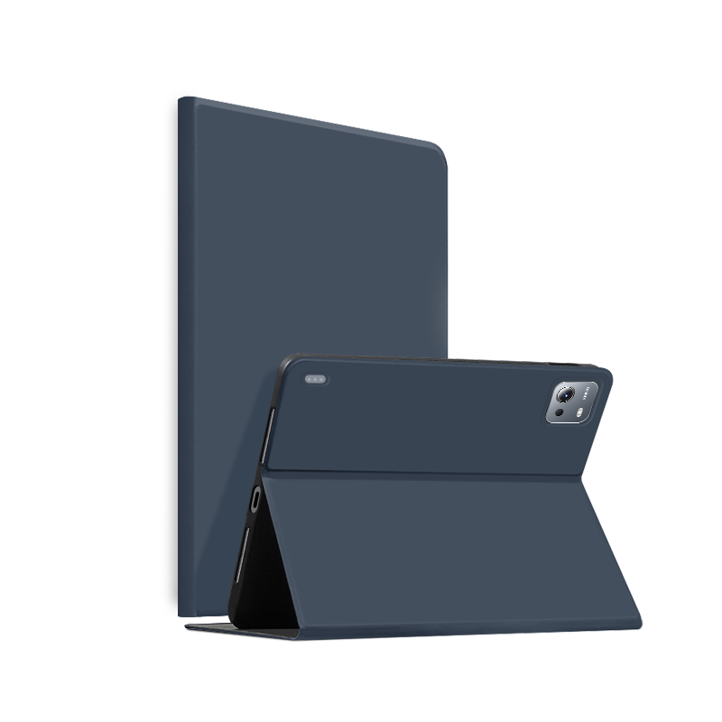 ALittleFlower Protective Case for Xiaomi 7S Pro, 12.5-Inch 2025 Model, Slim Full-Coverage Shockproof Soft Shell for Xiaomi Tablet, Sleep/Wake Function, Deep Blue Color