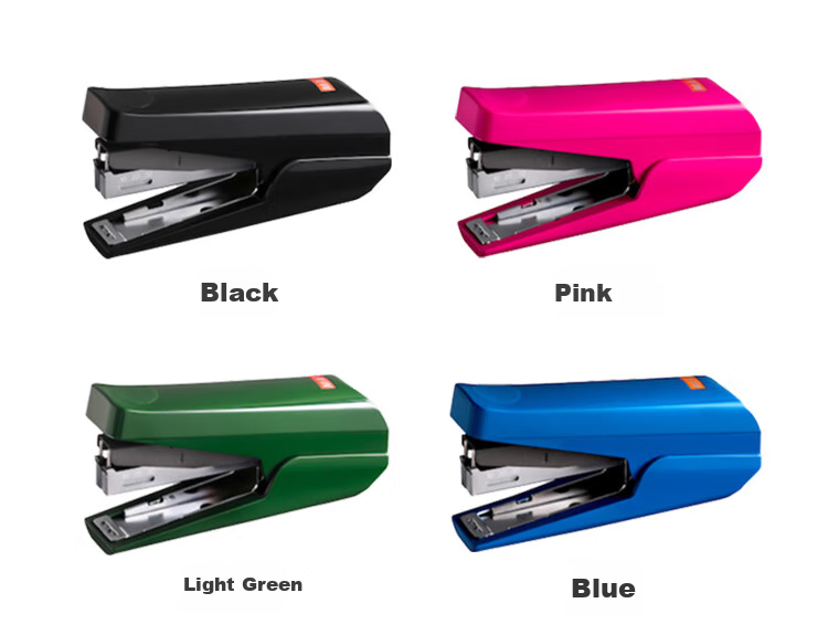 MAX HD-10TLK Standard Low-Effort Stapler with Staple Remover for Students And Office Use, Compatible with No. 10 Staples, Gree 3