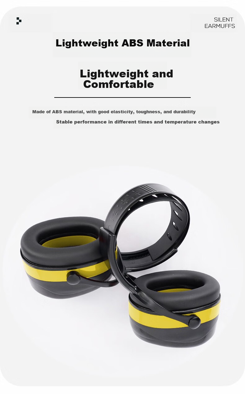 VIAN Soundproof Earplugs Professional Noise Reduction Sleeping Aid Noise Cancellation Industrial Factory Noise Protection Anti-Interference Headphones 10133 Soundproof Earplugs 8